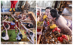 酒店推「九宮格」火鍋溫泉　下身浸辣椒青棗同時大嗑肉串