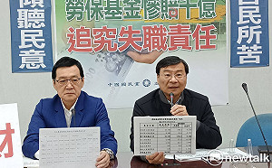 勞動基金去年10月損千億 藍委質疑政府「護盤」釀破產