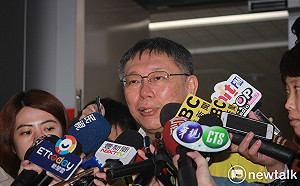 藍營基層拱韓國瑜選總統？柯P：沒辦法 市場環境就是這樣