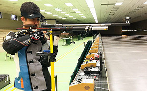 呂紹全換新槍 力拚東京奧運門票