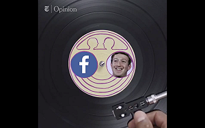 《紐約時報》慶祝臉書滿15歲  拍攝影片狂酸祖克柏