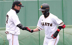 日職／右外野是我的！陽岱鋼模擬實戰就開轟