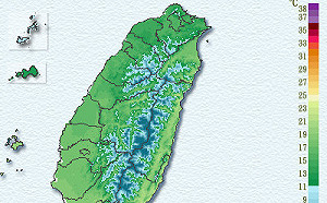 收假上班日蘭嶼大雨特報  苗栗以北14°C開工