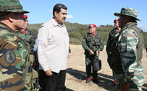 馬杜洛頑強保王位  啟動委內瑞拉200年最大軍演