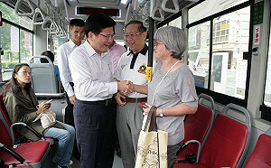 高鐵快捷公車補助將持續！林佳龍：這是高鐵的社會責任