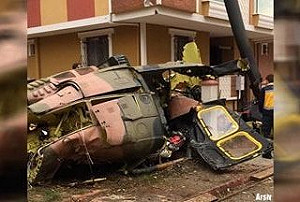 我同款機去年才退役  土耳其直升機墜住宅區4死