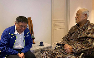 柯文哲三度請益 李登輝鼓勵「選總統」特別叮嚀：別再談兩岸一家親