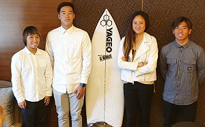 國巨贊助台灣衝浪選手  目標打進亞洲排名前2