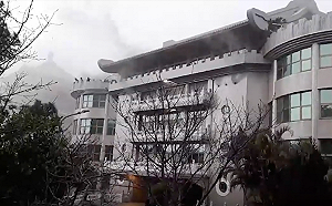 失火大典館含部分違建　文化大學：執照仍在申請中