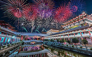 不推不行！到文化古都看元宵高空煙火秀超讚der