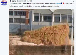 巴黎引爆休眠75年二戰未爆彈  歐洲之星部分停駛