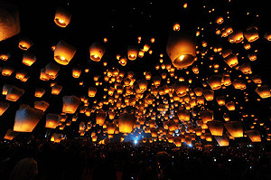 平溪天燈節第二波今晚登場  日本特色主燈來台交流