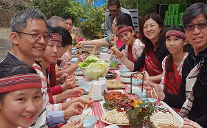 松鶴部落發展觀光！「從產地到餐桌」風味餐上桌