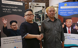 川金二會熱潮掀起？河內人人要理一顆川金頭