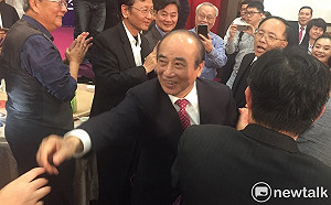 支持者高喊「總統」 王金平：將促成朝野和解、兩岸和平目標