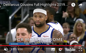 NBA／勇士解除考辛斯封印　其上場時間將不受限(影)