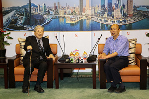 李行、朱延平拜會 韓國瑜：期待高雄成為電影發展基地