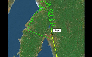 (影)澳飛行員用航跡寫出「我很無聊」！超神技術連字都一樣大