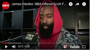 NBA／私人恩怨！哈登槓上裁判　要他拒吹火箭比賽(影)