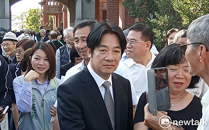 出席高俊明告別禮拜 賴清德被支持者拱選總統