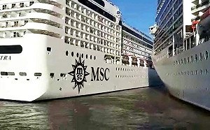 2巨型郵輪阿根廷擦撞全都錄  乘客驚聲尖叫No～