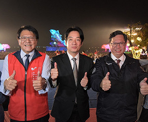 台灣燈會無人機展演超炫 賴清德狂讚：嘆為觀止！