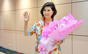 最美麗的主持人  返台代言台中市 白嘉莉：回家的感覺真好