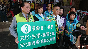 彰化立委補選》黃振彥抽中③號  要讓文化、生態、產業③贏