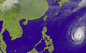 減弱轉中颱再轉強颱！2月颱「蝴蝶」強度再創巔峰