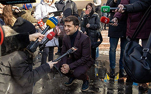 假戲真做  烏克蘭喜劇演員參選總統民調贏現任