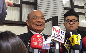 藍營撻伐「一支掃帚說」 蘇貞昌：失敗主義者唱衰台灣最讓人唾棄