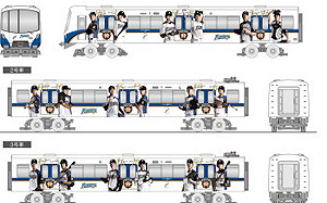 日職／台灣的驕傲！大王英姿登札幌彩繪電車