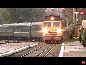 金正恩結束越南訪問 「專列」奔4000公里返平壤