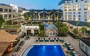 河內百年歷史大都會酒店 川金二會首選地點