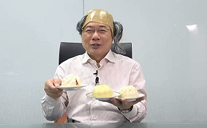 影）蔡正元願賭賭輸扮禿子吃包子  談韓國瑜參選2020可能性