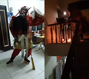 彰化凶宅「送肉粽」儀式曝光　全程直播吸10萬人觀看