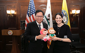 鄭文燦訪美首日  抵洛城交流機場城市及產業動態