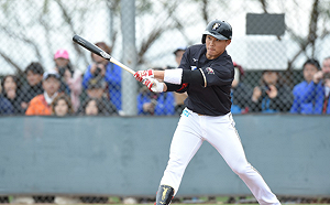 日職／王柏融3打數掛蛋 熱身賽「連8安」中斷