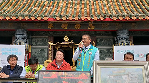 彰化立委補選》林右昌站台 黃振彥發表「秀水之美」文宣