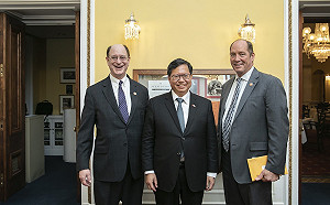 赴華府拜會國會議員及智庫　鄭文燦：感謝國會兩黨支持台灣