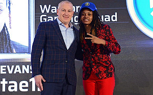 《NBA 2K聯盟》選秀會　勇士隊選進史上首名女選手「Chiquitae126」