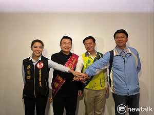 謝龍介宣傳車驚見流血傷患   南檢：非關政治