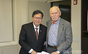 鄭文燦訪美行！孔傑榮籲在桃園建亞洲人權中心