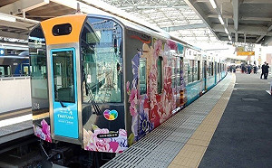 桃捷跨海打造彩繪列車！台灣美食躍上日本阪神電鐵