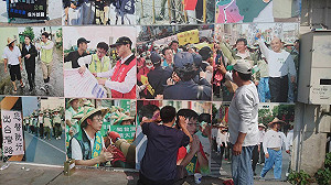 台南立委補選》謝龍介、郭國文遭黑衣人噴漆丟雞蛋　警方找到兇嫌了