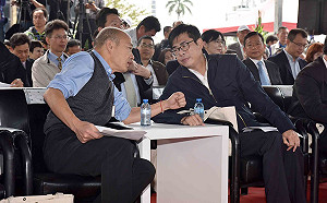 韓國瑜盼中央補助　陳其邁：對高雄有幫助一定全力以赴