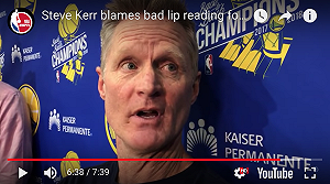 NBA／輸球後用髒話偷罵嘴綠  勇士主帥今日澄清