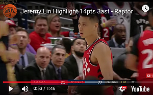 NBA／林書豪本季第2度先發　上半場得4分6籃板(影)