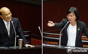 謝天謝地！被女兒質詢　蘇貞昌燦笑：我是地表最幸運的老爸