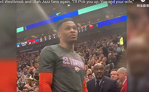NBA／威少歧視事件延燒　爵士禁了第二名球迷(影)